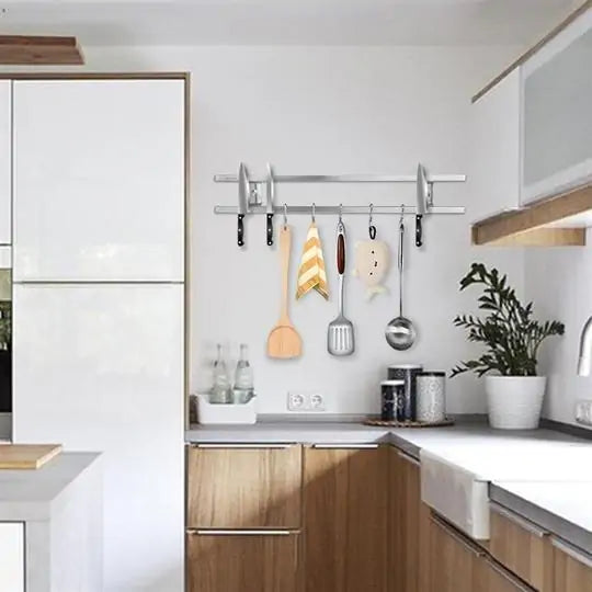 Easy-Access Magnetic Knife Rack