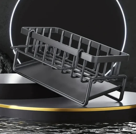 Stylish Black Kitchen Rack