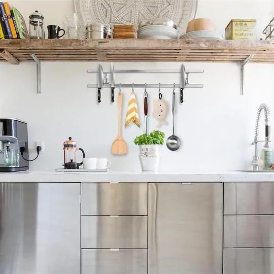 Easy-Access Magnetic Knife Rack
