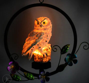 Mystic Owl Solar Accent Light