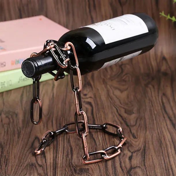 Chic European Iron Wine Holder
