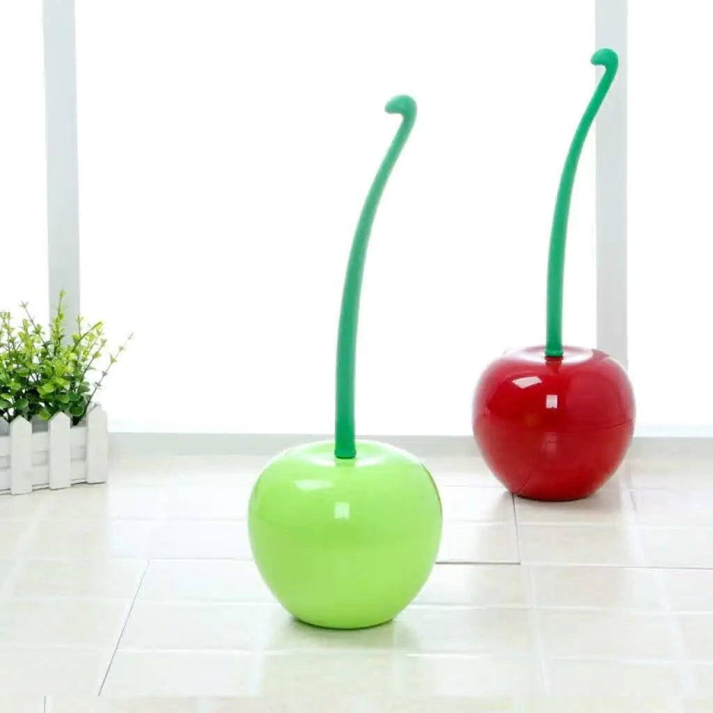 Cherry Delight Toilet Brush Set