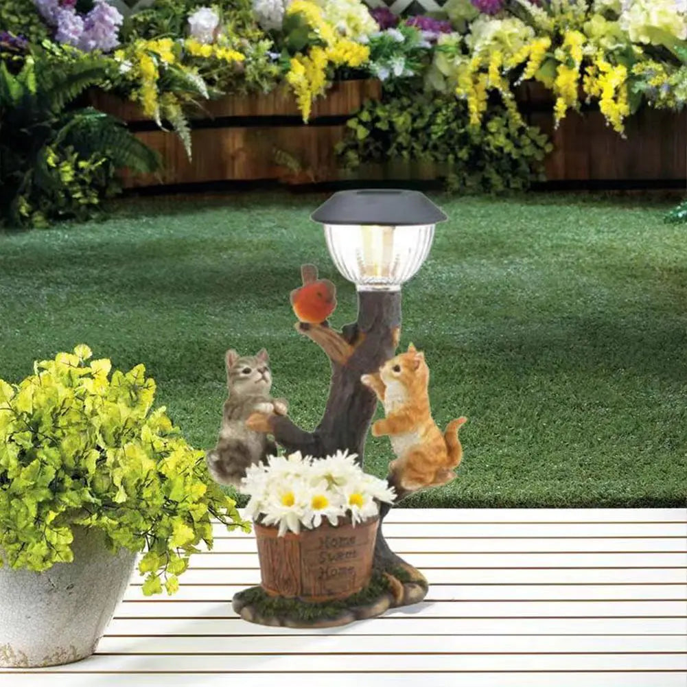 Cute Solar Pet Lamps for Home & Garden