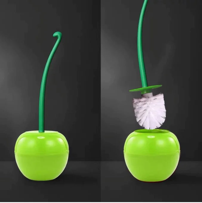 Cherry Delight Toilet Brush Set