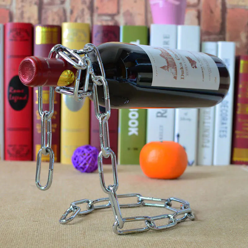 Chic European Iron Wine Holder
