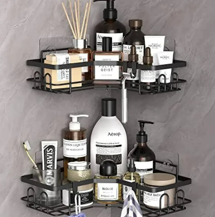 Minimalist Iron Bathroom Organizer
