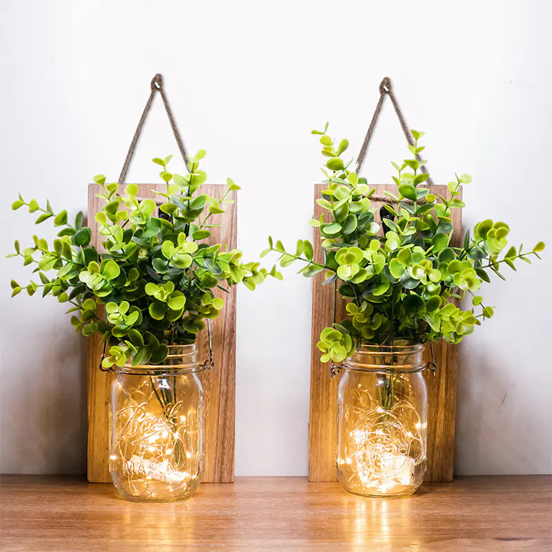 Solar Glow Mason Jar Lights