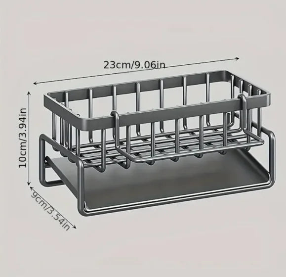 Stylish Black Kitchen Rack