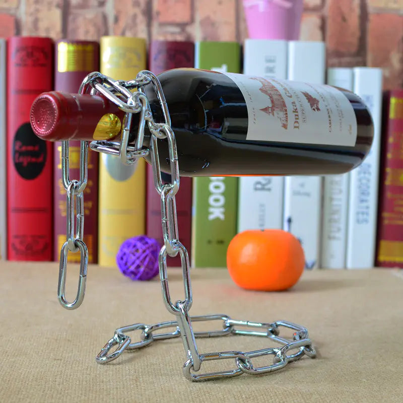 Chic European Iron Wine Holder