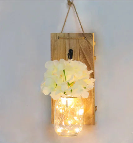 Solar Glow Mason Jar Lights