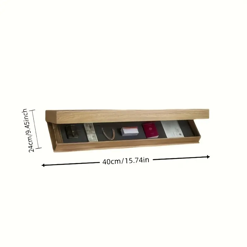 Chic Wall-Hung Wine Cabinet
