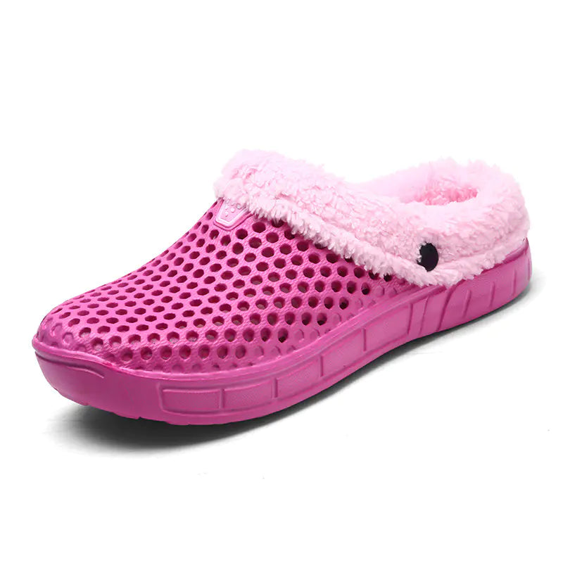 Fuzy Sherpa Indoor/Outdoor Garden Clogs