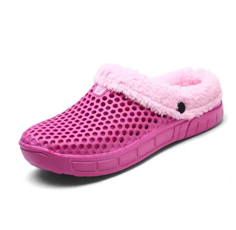 Fuzy Sherpa Indoor/Outdoor Garden Clogs