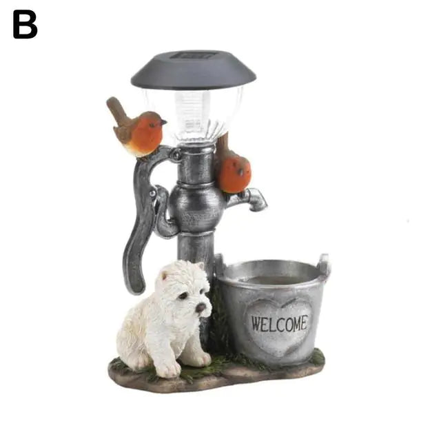 Cute Solar Pet Lamps for Home & Garden