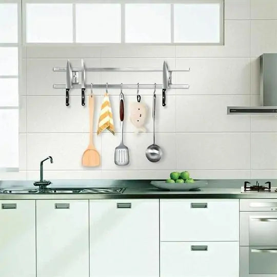 Easy-Access Magnetic Knife Rack