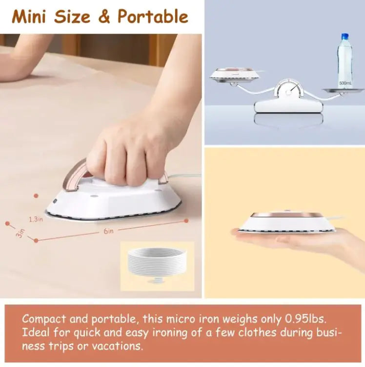 Travel Compact Iron 120V/220V