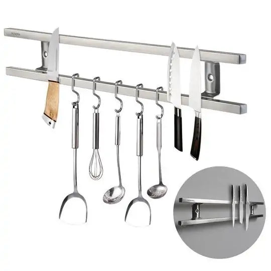Easy-Access Magnetic Knife Rack