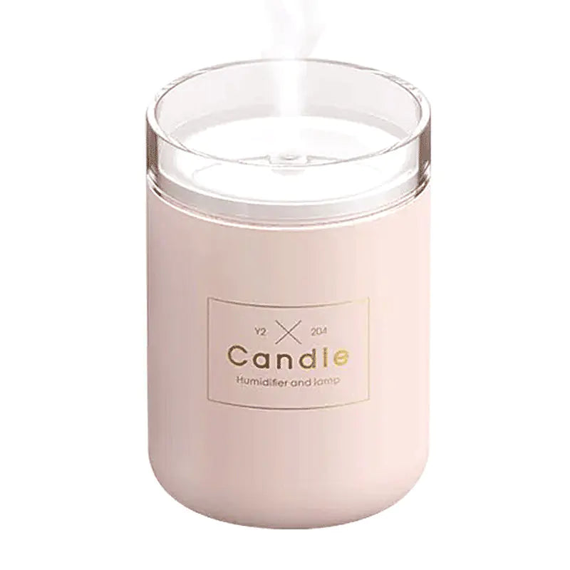 USB Shine Humidifier Candle Light