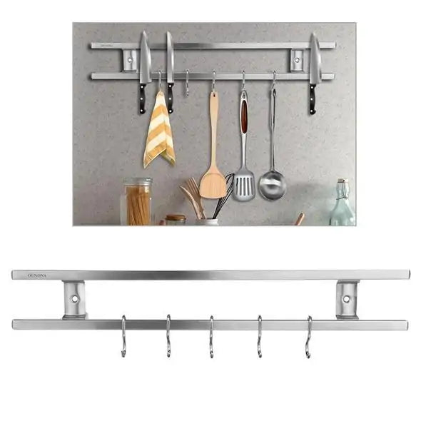 Easy-Access Magnetic Knife Rack