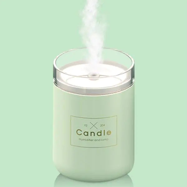 USB Shine Humidifier Candle Light