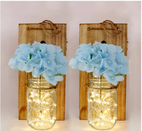 Solar Glow Mason Jar Lights
