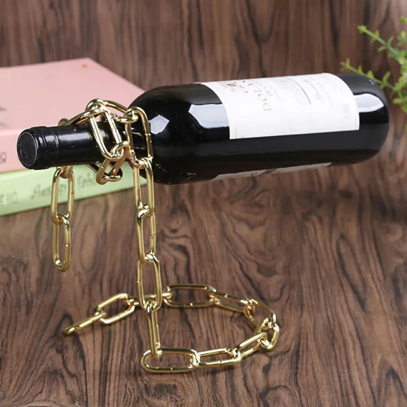 Chic European Iron Wine Holder