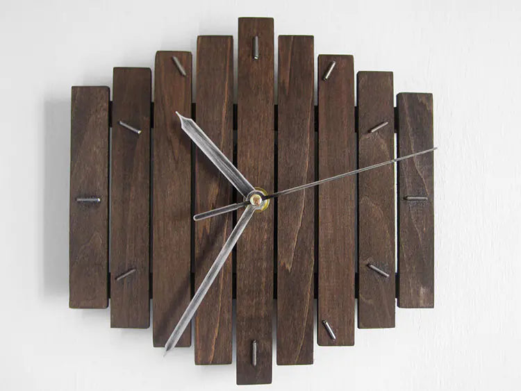 European Elegance Rustic Clock