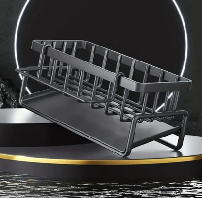 Stylish Black Kitchen Rack