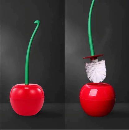 Cherry Delight Toilet Brush Set