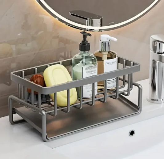 Stylish Black Kitchen Rack
