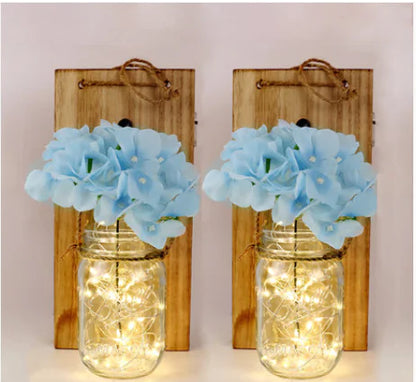 Solar Glow Mason Jar Lights